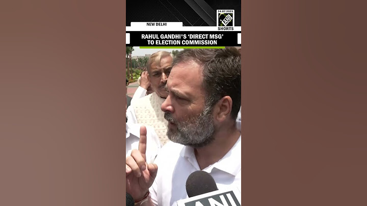 "We’re going to come for you..." Rahul Gandhi's msg to EC on alleged bogus Voter addition/deletion