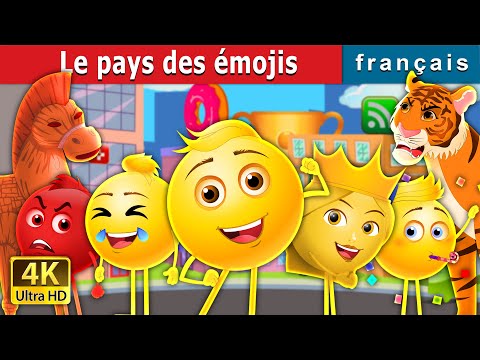 Le pays des émojis | The Land of Emojis in French | Contes De Fées Français