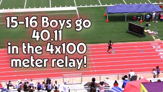 Girl & Boys 4x100 Relay 06/14/2025