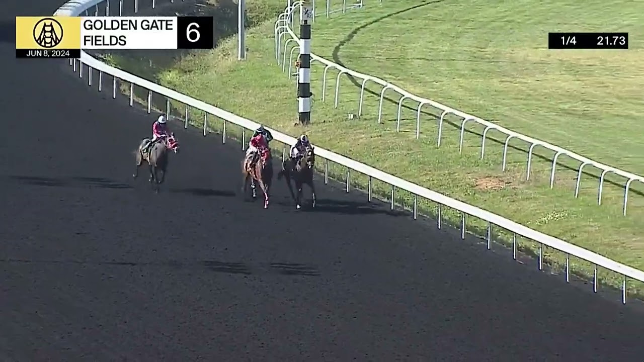 Race 6 Replay on June 8, 2024 at Golden Gate Fields
