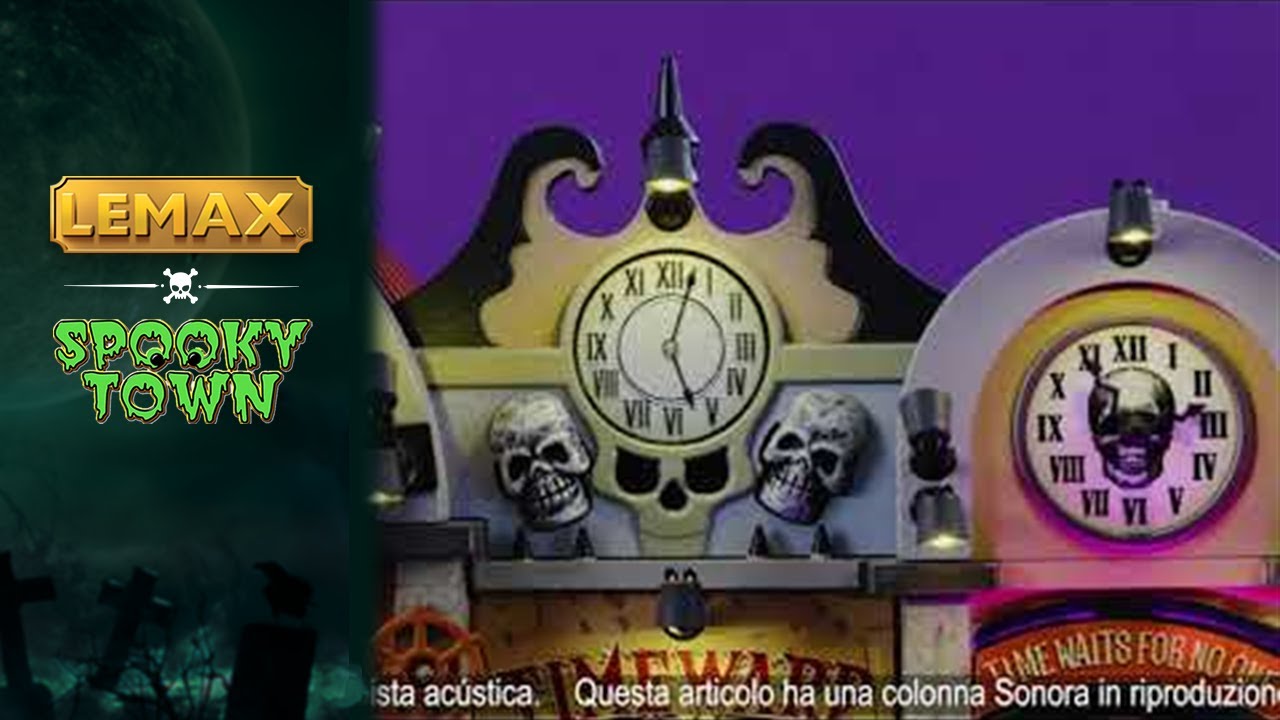 Lemax 65513 TIMEWARP CLOCKWORKS - YouTube