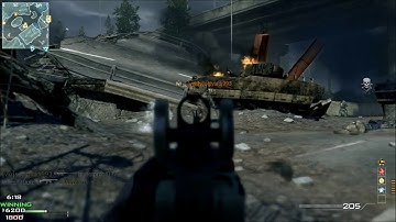 MW3: *SOLO* 57 Kill TDM w/ Moab on Interchange