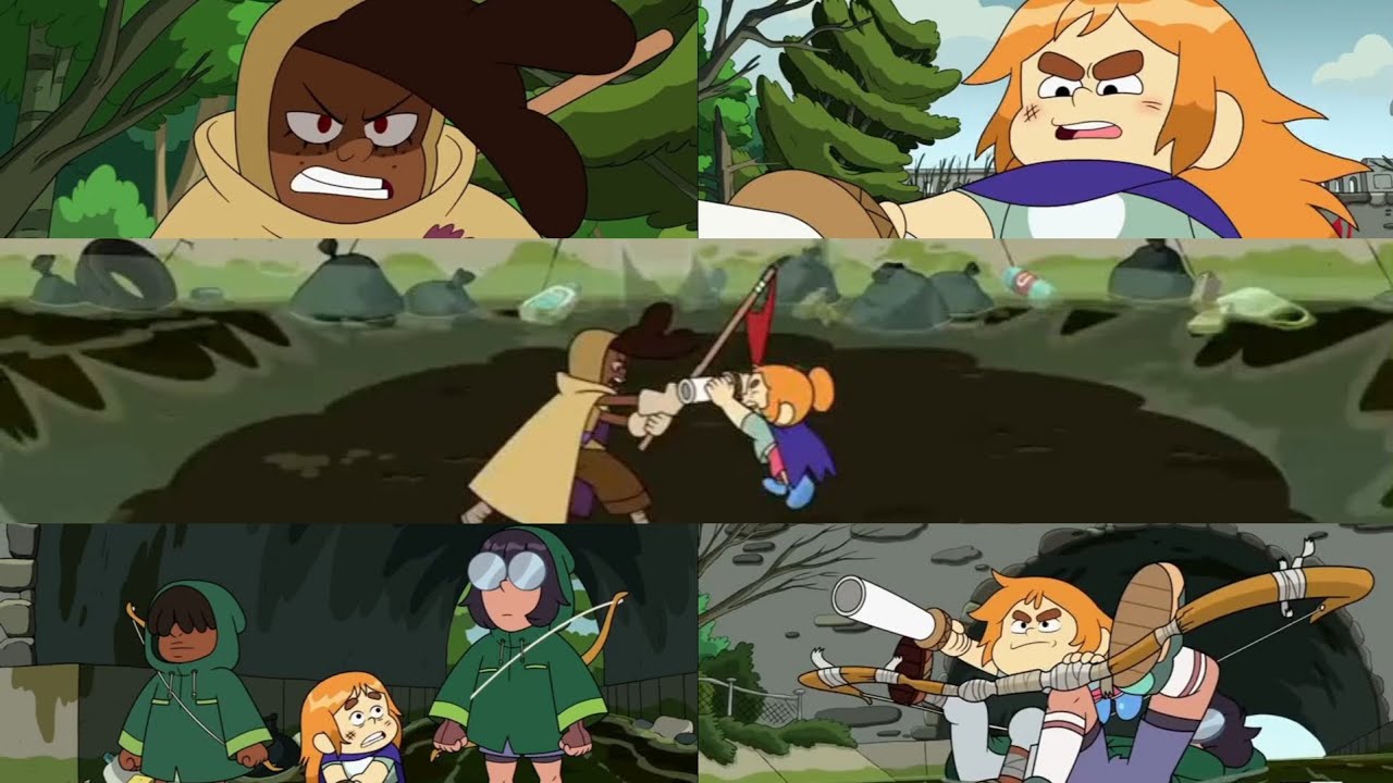 Craig Of The Creek - Kelsey Vs. Maya Capture The Flag Battle 