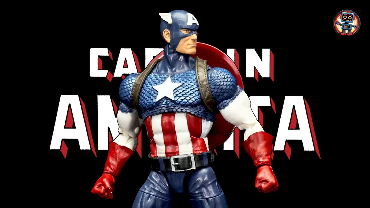 Marvel Legends Captain America Marvel 80th Anniversary (Alex Ross) Action Figure Unboxing