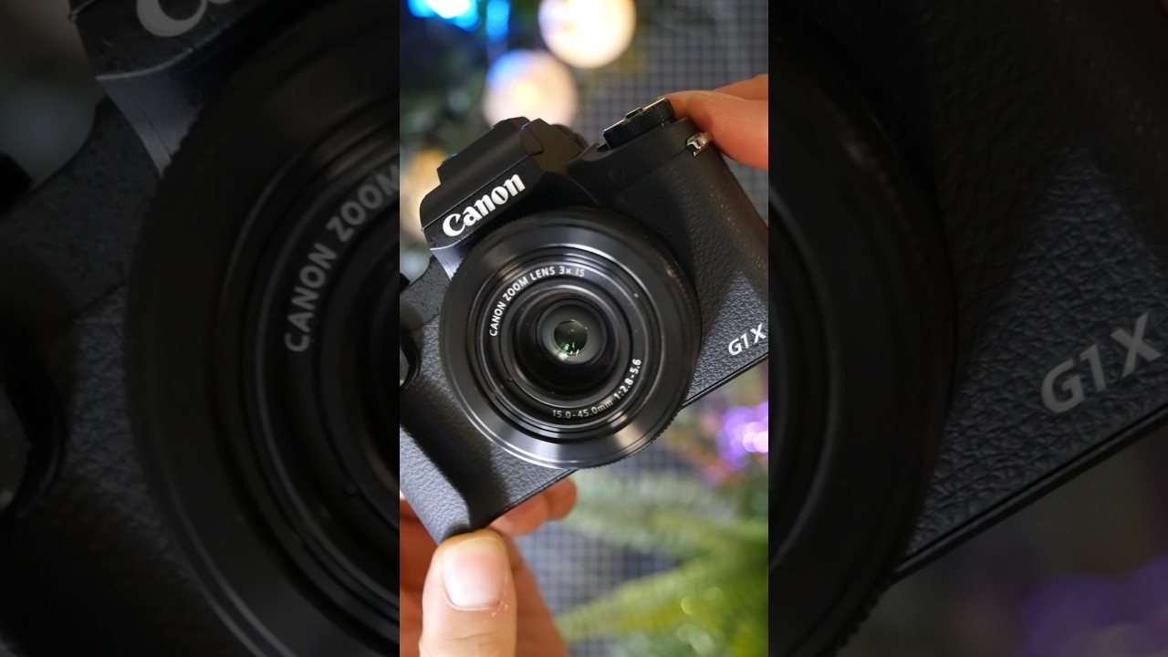 キャノンPower Shot G1X Mark Ⅲ Canon PowerShot G1 X Mark III - 24.2 MP, APS-C, 1080p/60fps
