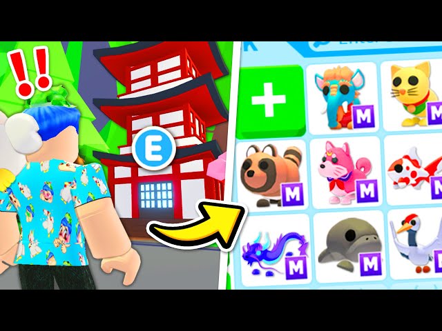 Trading *EVERY JAPAN EGG PET* In Adopt Me Roblox !! Adopt Me Trading *JAPAN  UPDATE* Pets - BiliBili