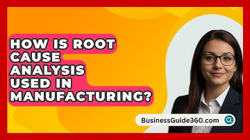 How Is Root Cause Analysis Used In Manufacturing? - BusinessGuide360.com