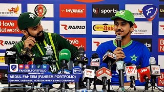 Shadab Khan | Saim Ayub | Press Conference | Pakistan VS Afghanistan | Sharjah | 3rd T20 Series 2023