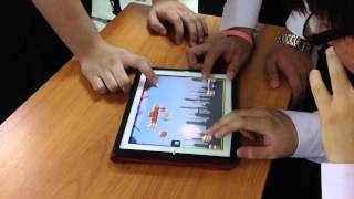 Gravity guy HD iPad Game iOS multiplayer 4 players