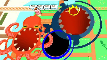 Hole.io Map Control: 100.00% - Time Mode Big Hole WORLD RECORD #259