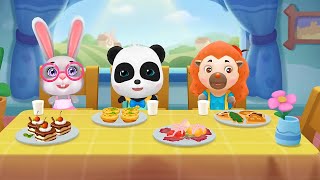 Little Panda's Restaurant | Making Fruit Salad | Mobile game play screenshot 3