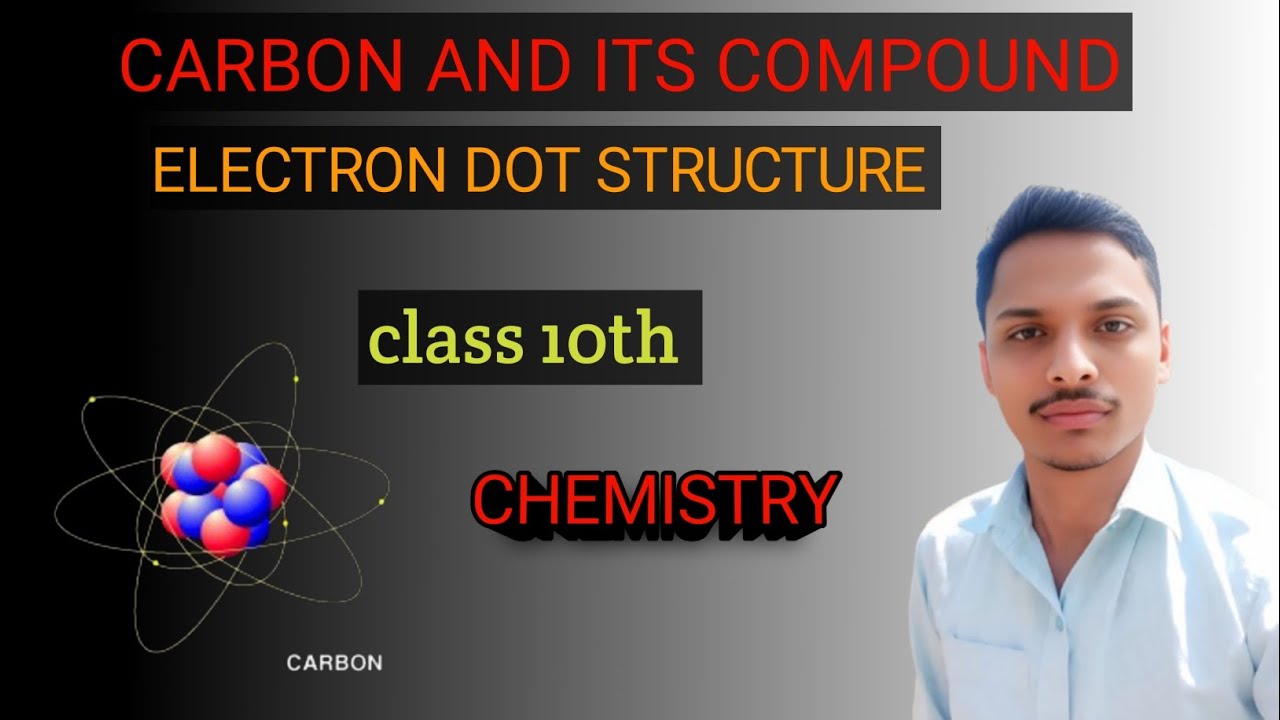 carbon and its compounds class 10th chemistry electron dot structure ...