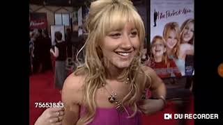Ashley Tisdale @ The Perfect Man premiere (2005) talks growing up with Hilary Duff