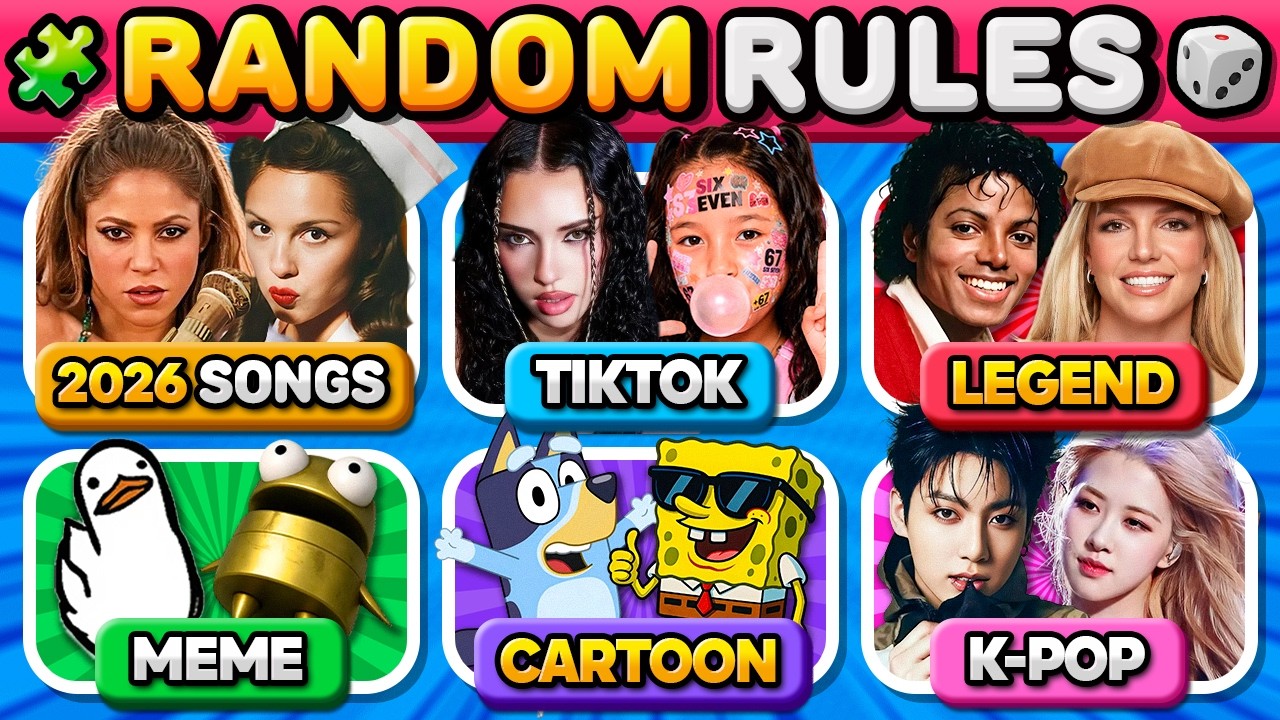 Save One Song: RANDOM Rules, 8 Songs Challenge | Music Quiz 2026 auf YouTube ansehen Save One Song: RANDOM Rules, 8 Songs Challenge | Music Quiz 2026 auf YouTube ansehen