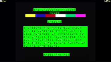 Chocolate Factory, The 1983Minits NOT CHARLIE DRAGON DATA LTD DRAGON 32 64 COMPUTER