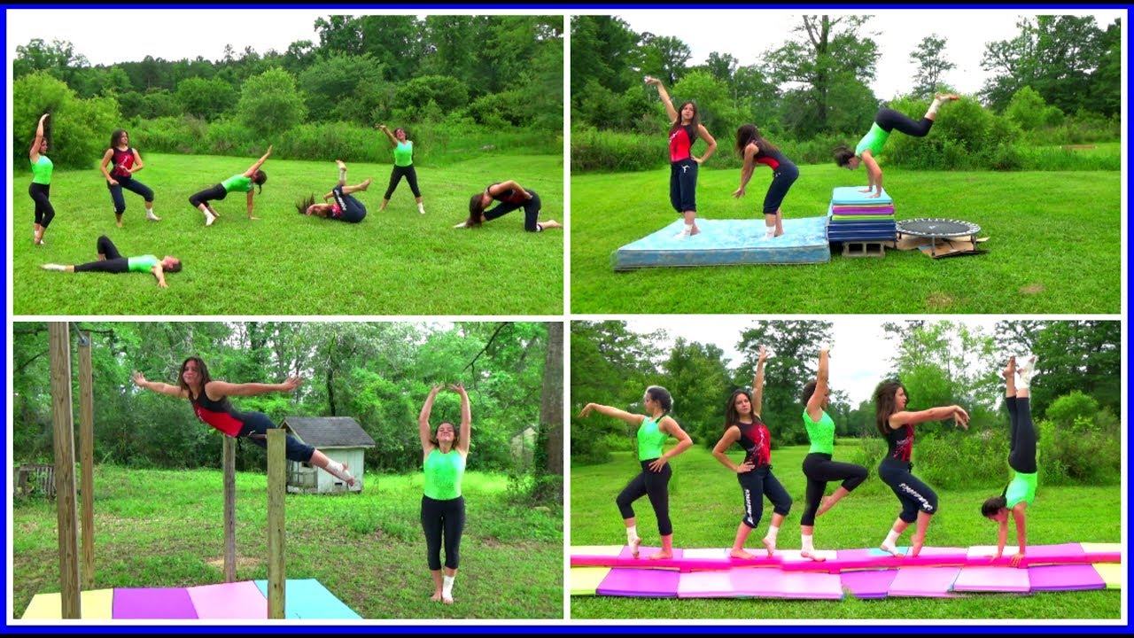 The Most Epic Gymnastics Competition EVER!! | Self-Taught Gymnastics Competition