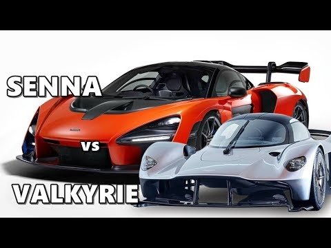 Mclaren Senna Vs Aston Martin Valkyrie Youtube