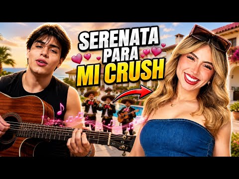 Le Di Una SERENATA a Karen Torres (MI CRUSH) | Alan Arrieta