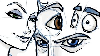 How to Draw Eyes for Comic and Cartoon Characters