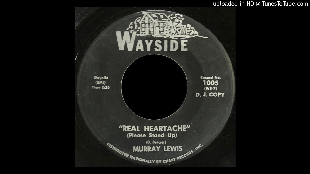 Murray Lewis - Real Heartache - Wayside 45 (Country Fuzz)