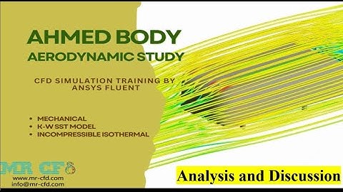 Ahmed Body Aerodynamic Study, ANSYS Fluent Training