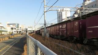 JR貨物・EF210形辻堂駅通過（Japan Freight Railway）