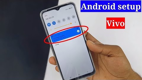 Vivo setup in progress notification problem solved |