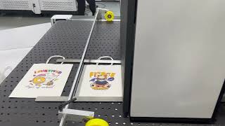 Single pass digital printer with variable data printing