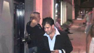 Jason Davis has dinner at Craig's Restaurant in West Hollywood
