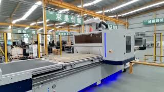 TigerTec CNC Nesting machining center #cncnesting #nestingcnc #nesting