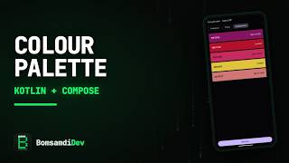 ASMR Coding — Colour Palette Generator in Kotlin & Jetpack Compose (no talking)