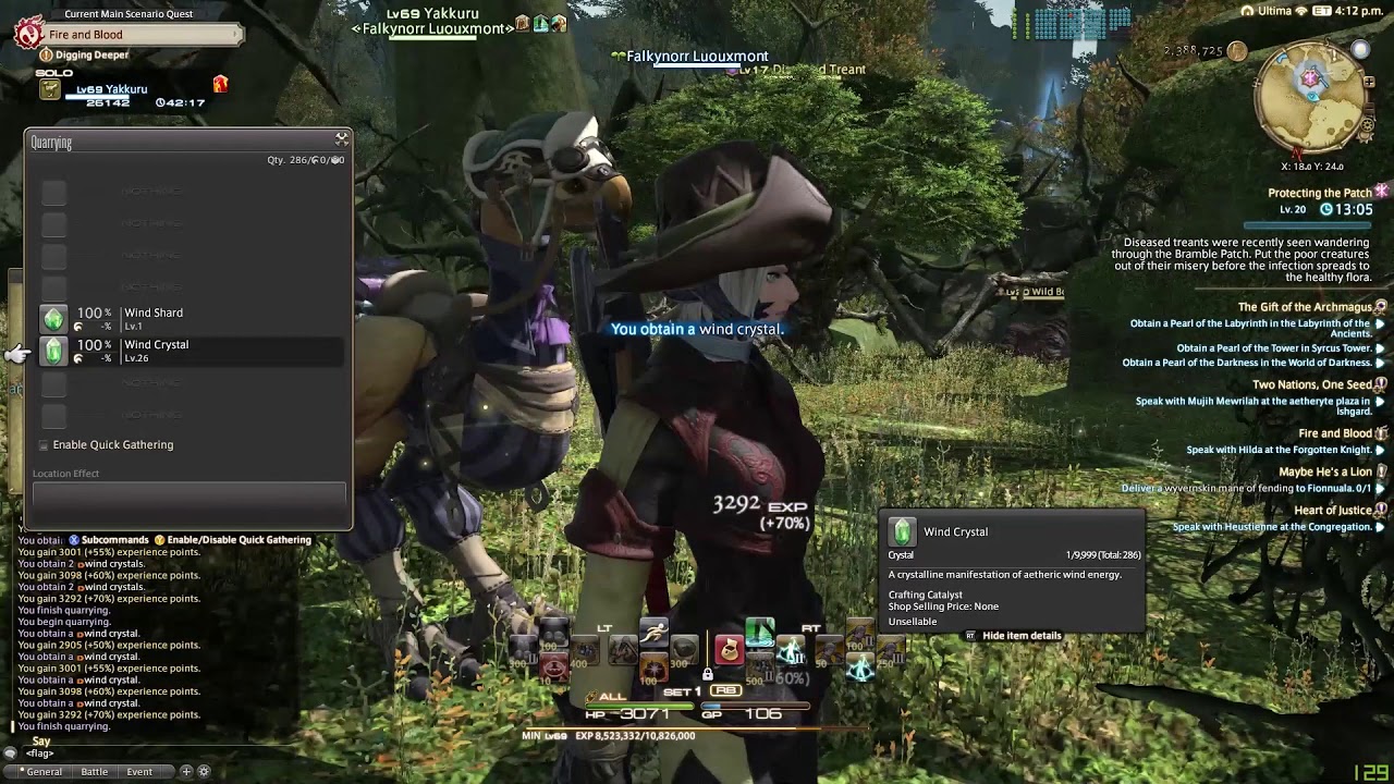 FINAL FANTASY XIV [Æ0.5] Disciple of the Land 1 - YouTube