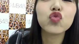 白間美瑠　キス顔