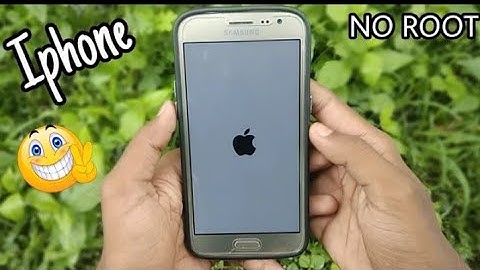 Install IOS 12 in any Samsung phones | without root