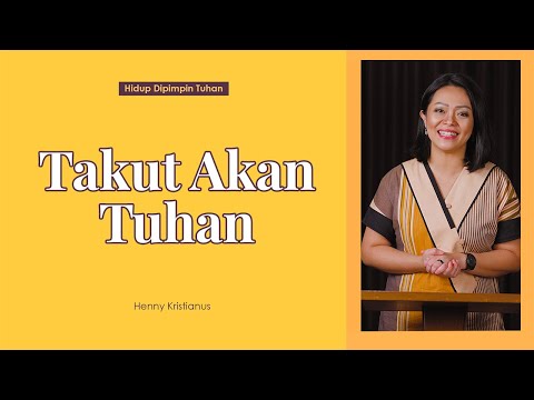 Video: Kenapa kita kata takut kepada tuhan?