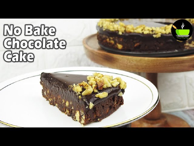 No Bake Chocolate Cake | Eggless Cake | Chocolate Biscuit Cake | Christmas Cake Recipe | Christmas | She Cooks