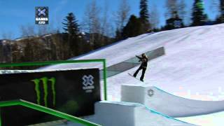 Mark McMorris Crashes On The Rails | X Games Aspen 2014