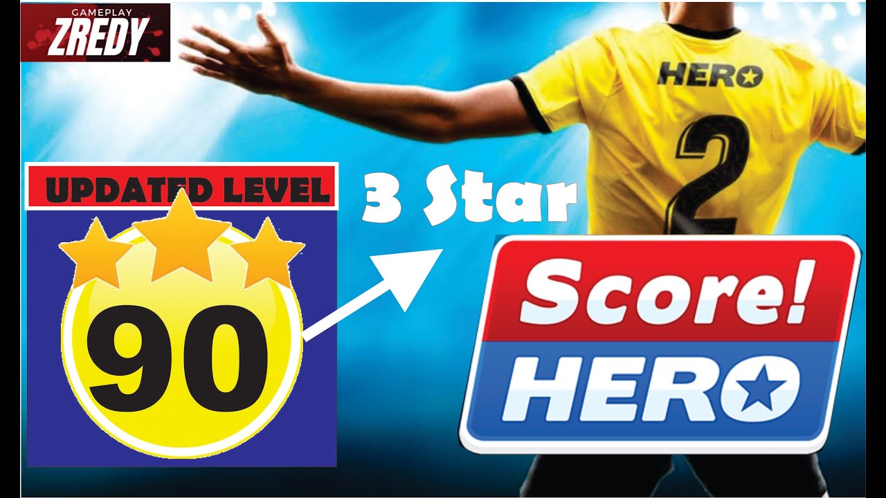 Score Hero 2 Level 90 with Freekick Goal 3 Star Season 5 (Gameplay & Walkthrough)