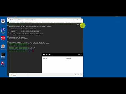 Upload Files to Google Cloud Server