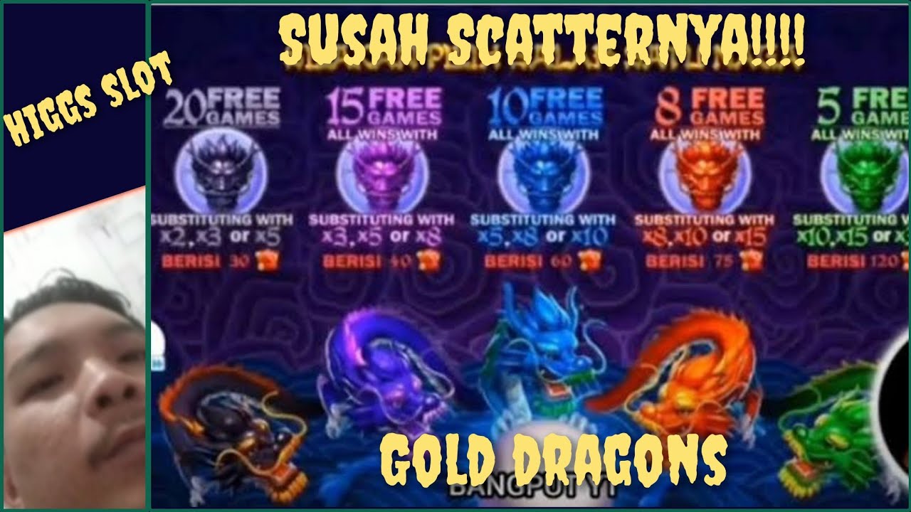 Higgs SlotGold DragonsTernyata Sama Aja Susah Scatternya Guys 