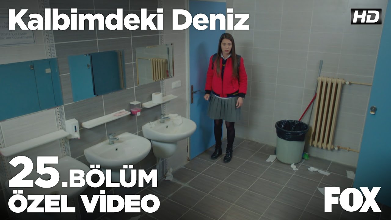 Ayla, Ece'yi tuvalette mahsur bıraktı! Kalbimdeki Deniz 25. Bölüm