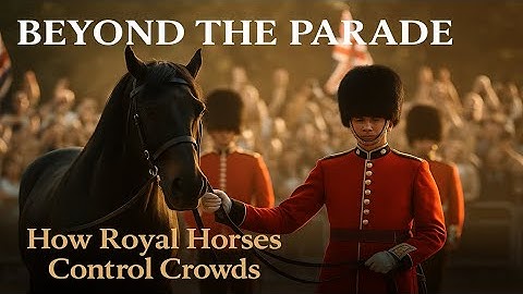 Beyond the Parade: How Royal Horses Keep London Under Control 🇬🇧🐎