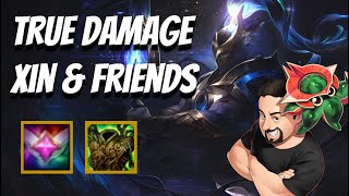 4 Protector 4 Celestial Xin with True Damage! | TFT Galaxies | Teamfight Tactics
