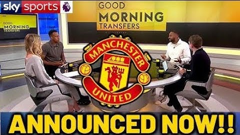MAN UTD STRIKES GOLD: DANGEROUS AND POWERFUL STRIKER SIGNED THIS MORNING!