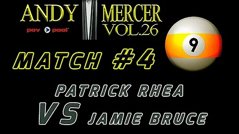 #4  Patrick RHEA vs Jamie BRUCE  2016 Mercer 9-Ball