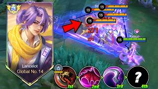 THIS NEW LANCELOT BUILD PATTERN IS SHOCKINGLY BROKEN! TOO MUCH DAMAGE!! 💀 - MLBB screenshot 2