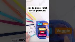 Simple school lunch box formula! Plus a love note from home to help the back to school blues ❤️