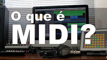 O que é usar o USB para MIDI?