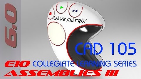E10 Creo Parametric 6.0 - Assemblies 3 Tutorial