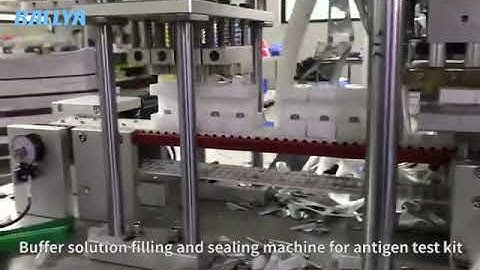 Liquid Filling and Sealing Machine For Antigen Test Kit Manufacturing-Liquid Filling Sealing Machine